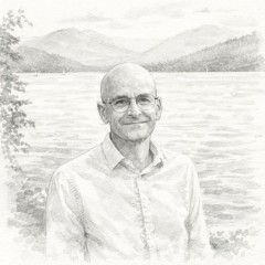 Portrait of Revd Michael Hampson